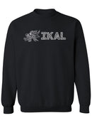 Ikal With Serpent Sweatshirt Men's -Ikal Designs