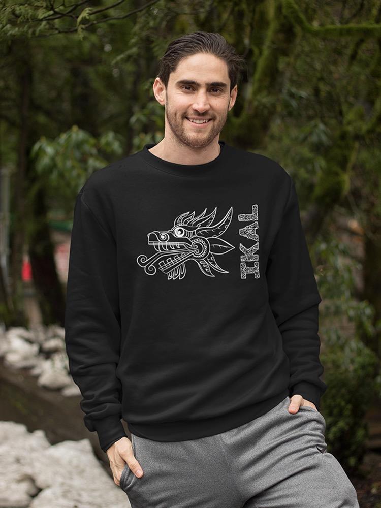 Ikal With Serpent. Sweatshirt Men's -Ikal Designs