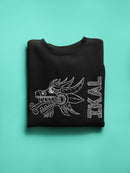 Ikal With Serpent. Sweatshirt Men's -Ikal Designs
