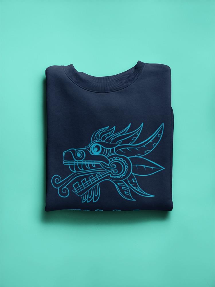 Ikal And Serpent Sweatshirt Men's -Ikal Designs