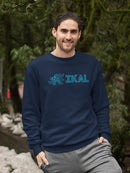 Ikal Text With Serpent. Sweatshirt Men's -Ikal Designs