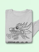 A Serpent With Ikal. Sweatshirt Men's -Ikal Designs