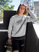 Ikal With A Serpent Sweatshirt Men's -Ikal Designs