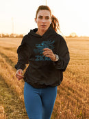 Ikal And Snake. Hoodie Women's -Ikal Designs