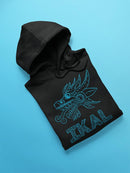 Ikal And Snake. Hoodie Women's -Ikal Designs