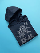 Ikal And Snake Head. Hoodie Women's -Ikal Designs
