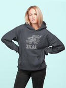 Ikal And Snake Head. Hoodie Women's -Ikal Designs