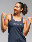 Snake And Ikal Text Tank Women's -Ikal Designs