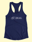Snake And Ikal Text Tank Women's -Ikal Designs
