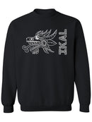 Ikal Snake Head. Sweatshirt Women's -Ikal Designs