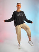 Ikal Snake Head. Sweatshirt Women's -Ikal Designs