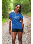 Ikal With A Serpent Head. Tee Women's -Ikal Designs