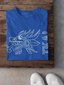 Ikal With A Serpent Head. Tee Women's -Ikal Designs