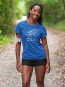 Snake Head With Ikal Text. Tee Women's -Ikal Designs