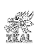 Ikal Dragon Sticker -Ikal Designs