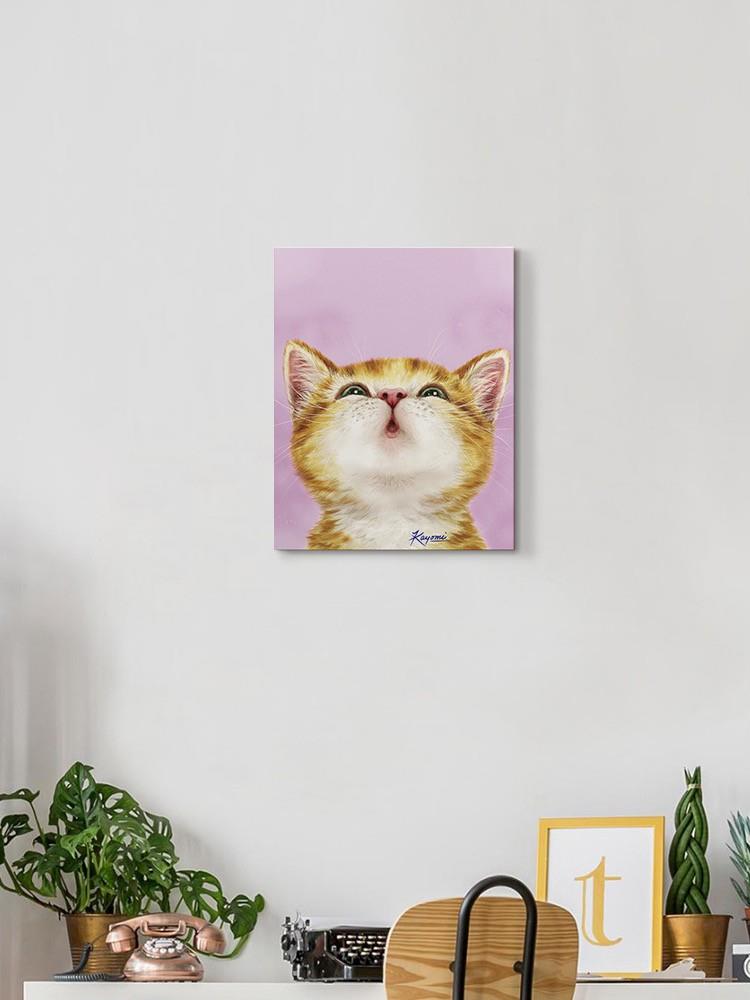 Meowing Kittens Wall Art -Kayomi Harai Designs