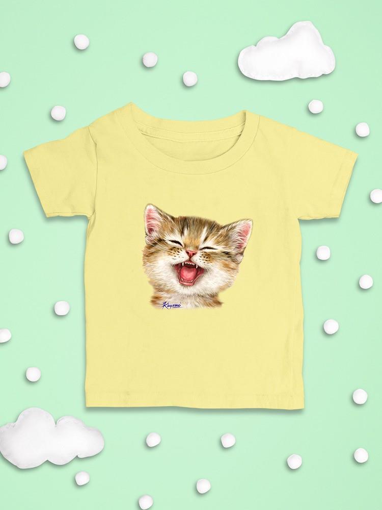 Laughing Kittens T-shirt -Kayomi Harai Designs