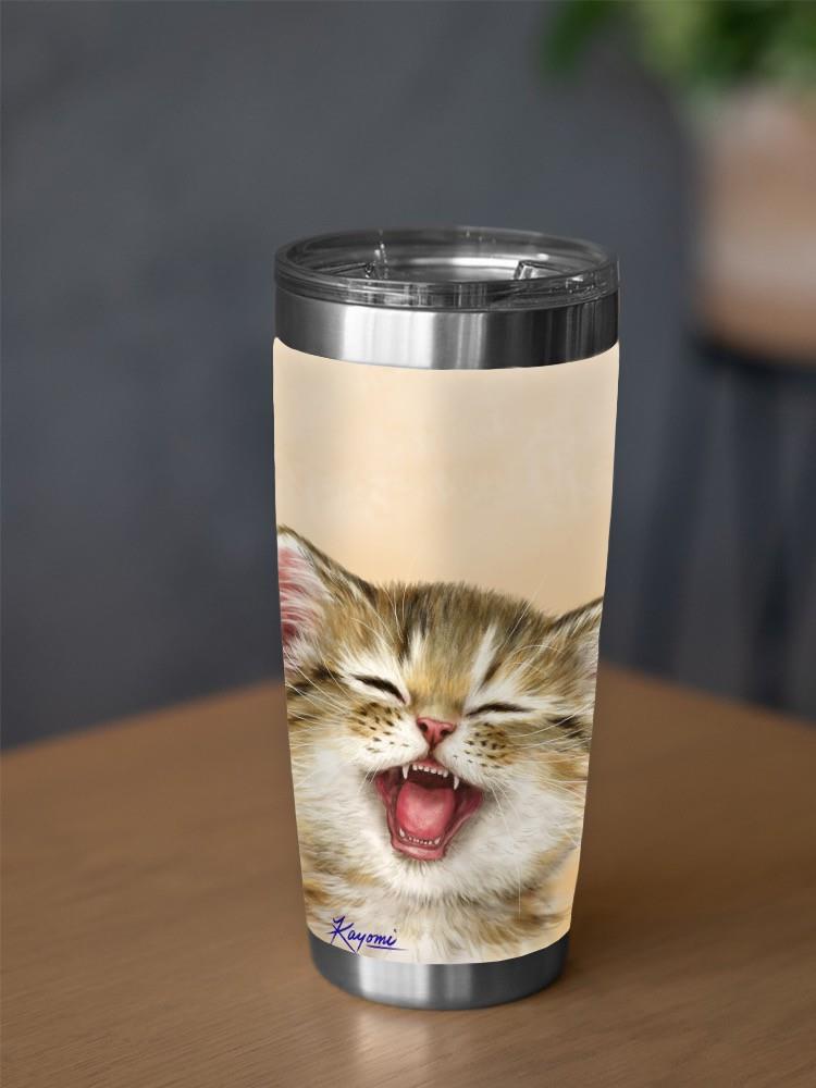 Laughing Kittens Tumbler -Kayomi Harai Designs