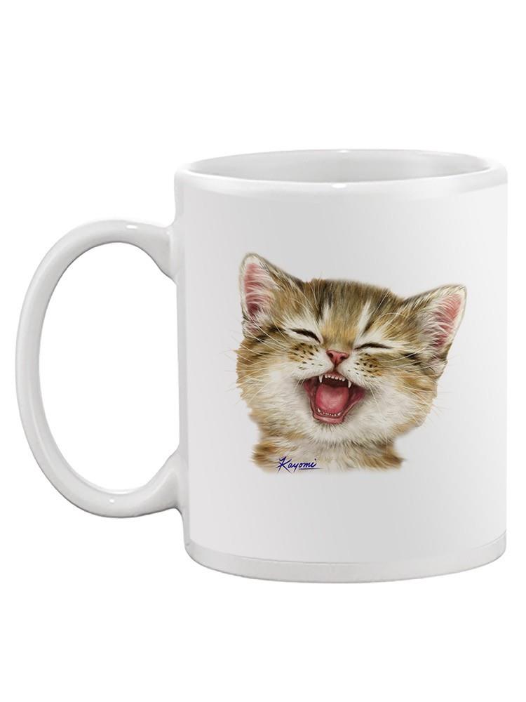Laughing Kittens Mug -Kayomi Harai Designs