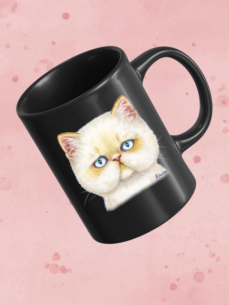 Serious Kitten Mug -Kayomi Harai Designs