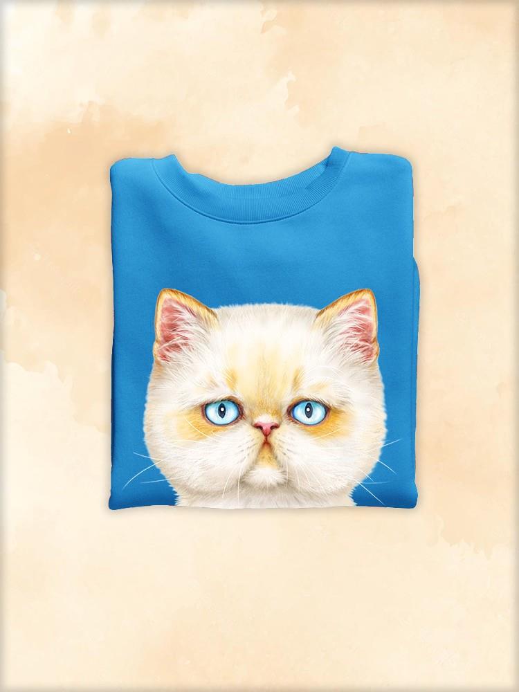 Serious Kitten Sweatshirt -Kayomi Harai Designs