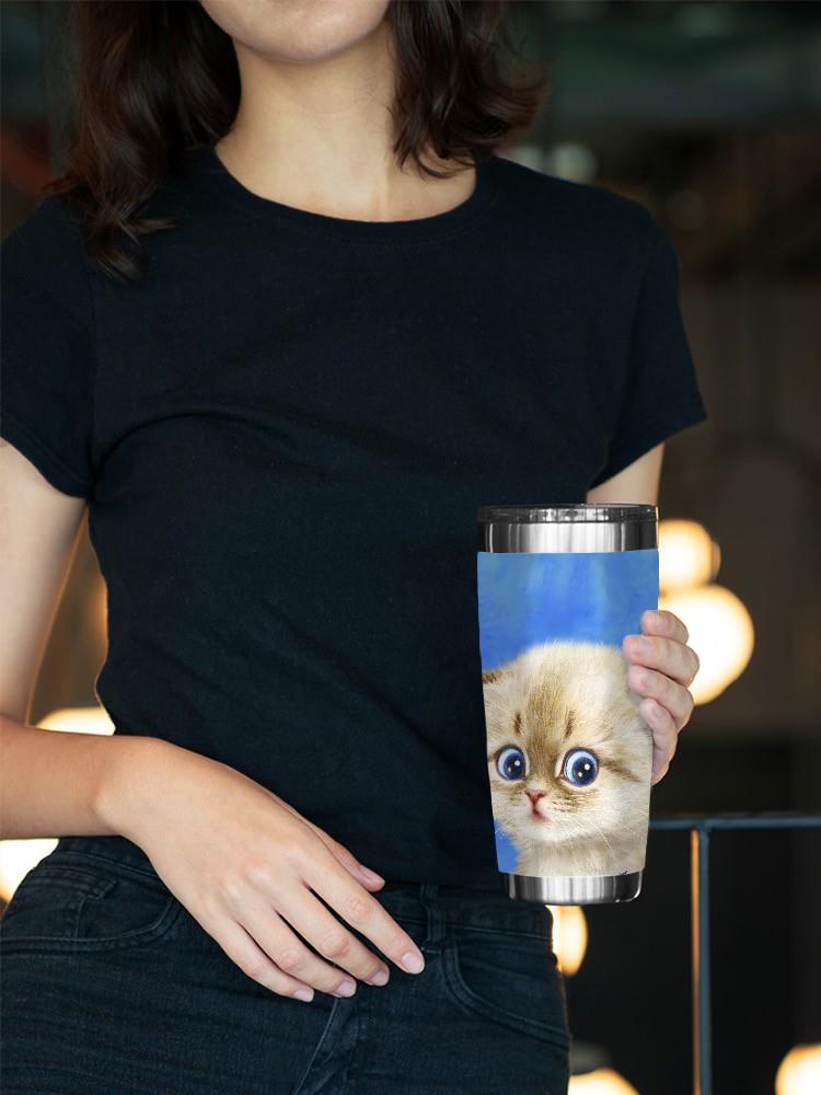 Adorable Kitten Tumbler -Kayomi Harai Designs