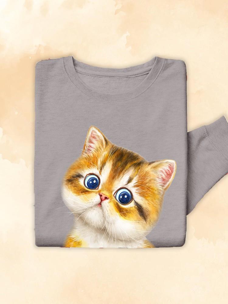 Two Cute Kittens Sweatshirt -Kayomi Harai Designs