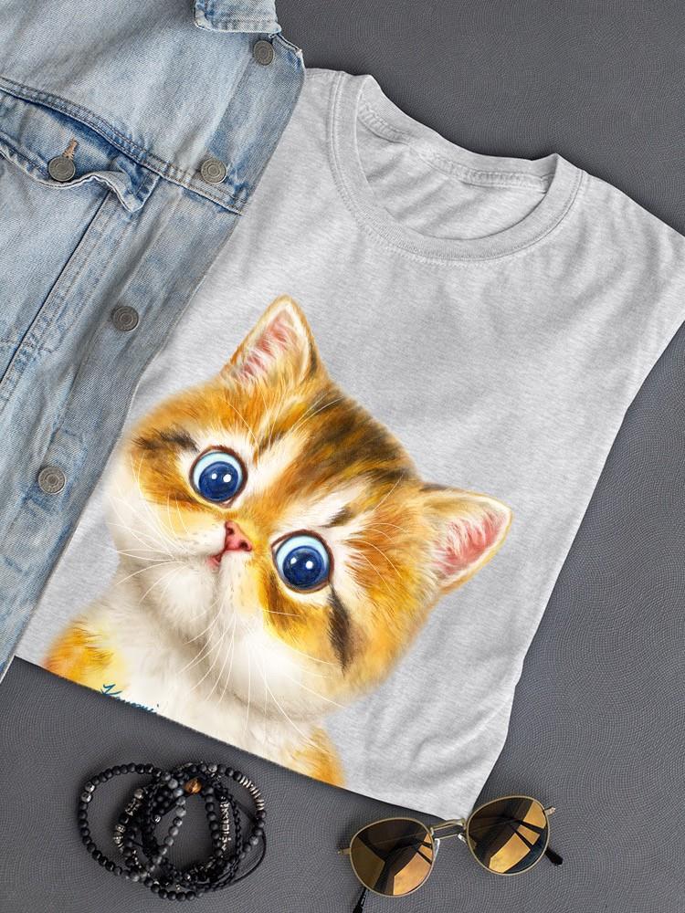 Two Cute Kittens T-shirt -Kayomi Harai Designs