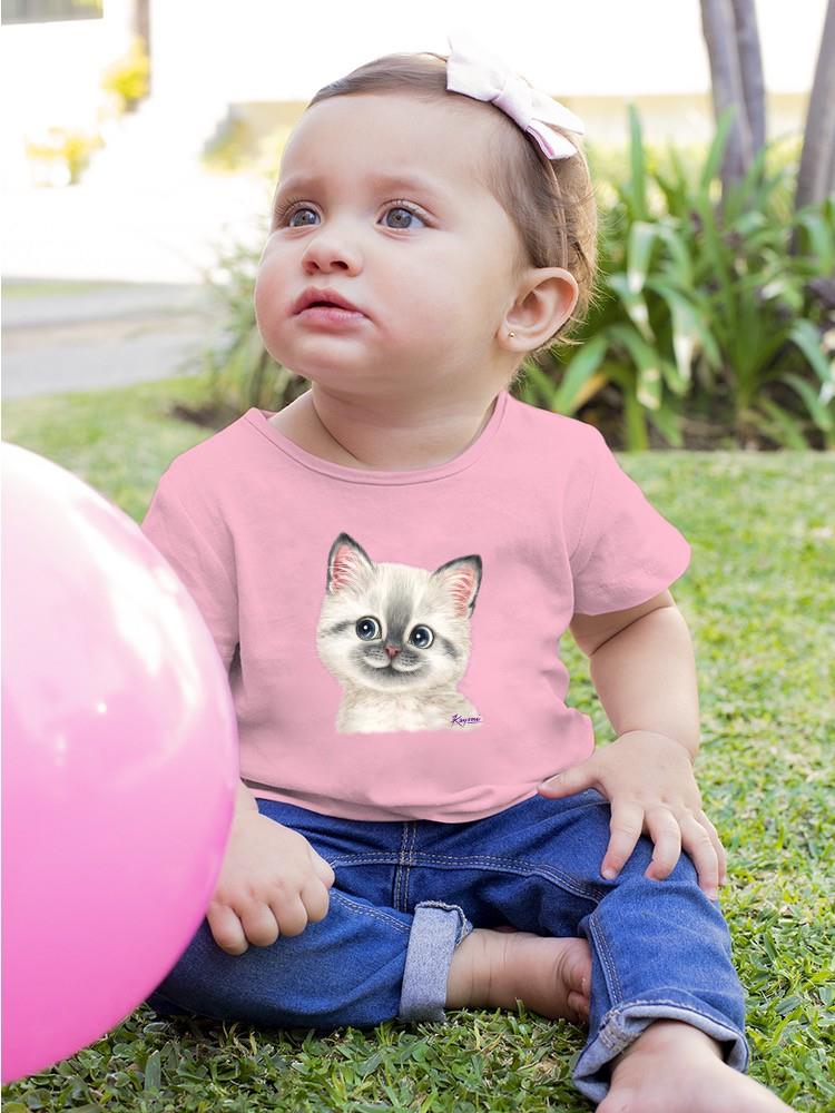 Happy Kitten T-shirt -Kayomi Harai Designs