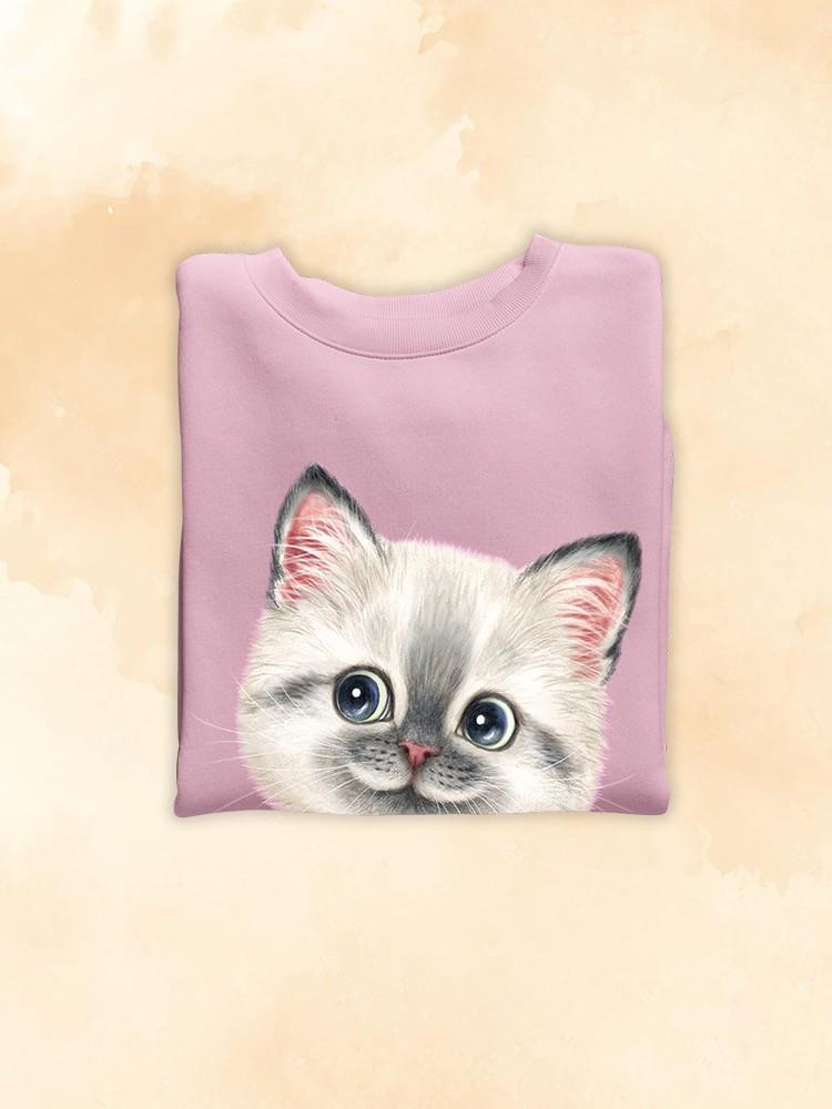 Happy Kitten Sweatshirt -Kayomi Harai Designs