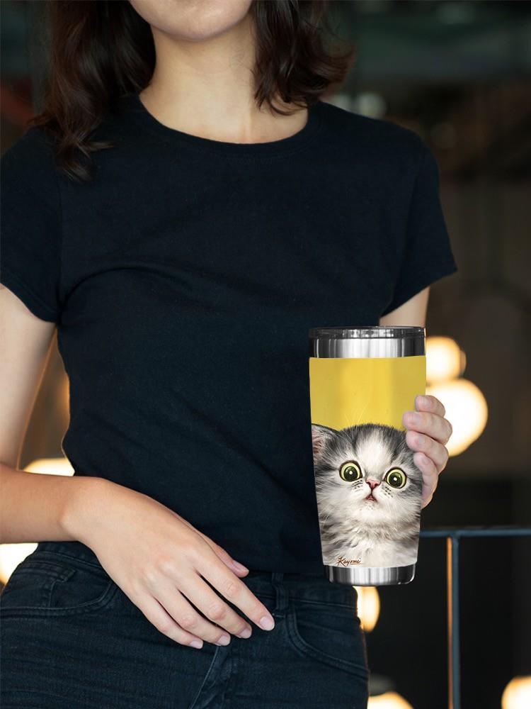 Kittens Staring Tumbler -Kayomi Harai Designs