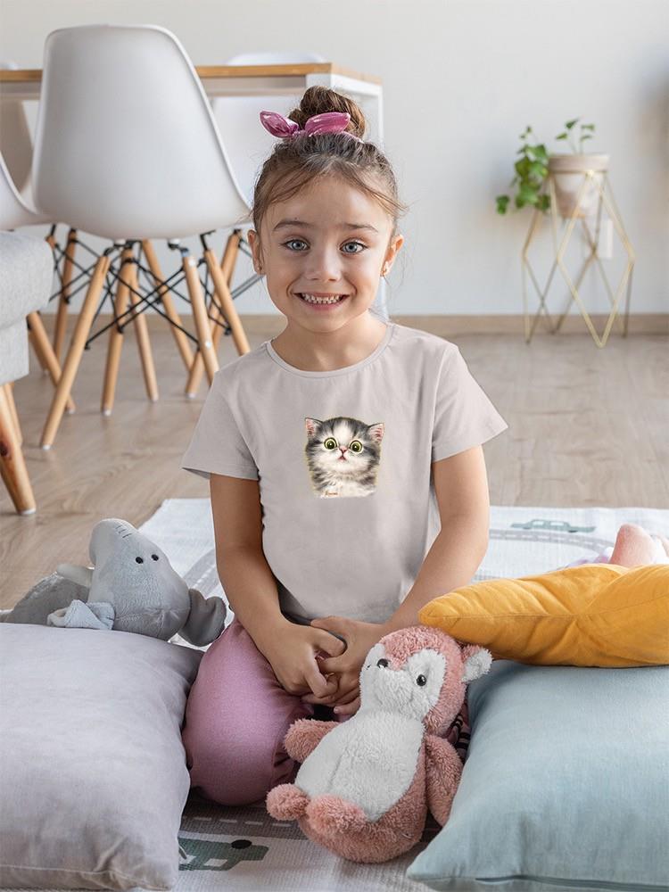 Kittens Staring T-shirt -Kayomi Harai Designs