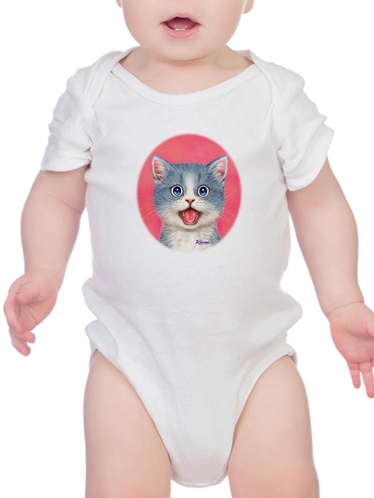 Surprised Kitten. Bodysuit -Kayomi Harai Designs