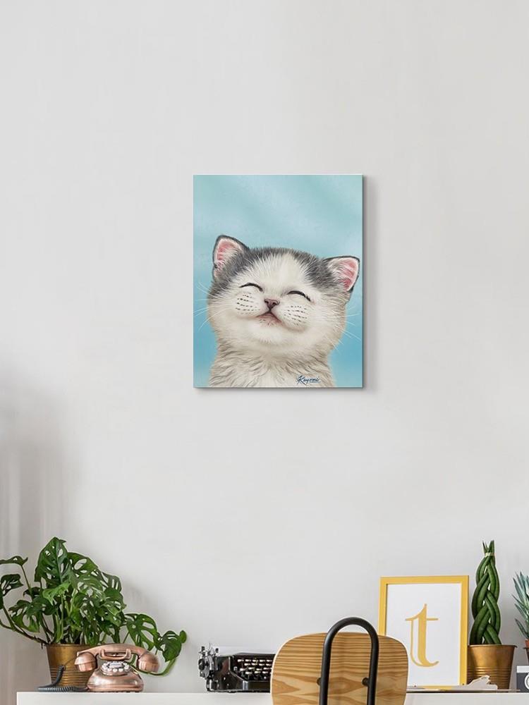 Enjoyed Cat Wall Art -Kayomi Harai Designs
