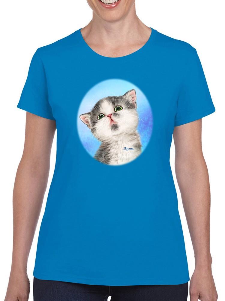Focused Cat T-shirt -Kayomi Harai Designs