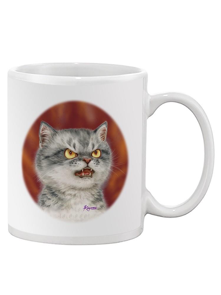 Angry Cat Mug -Kayomi Harai Designs