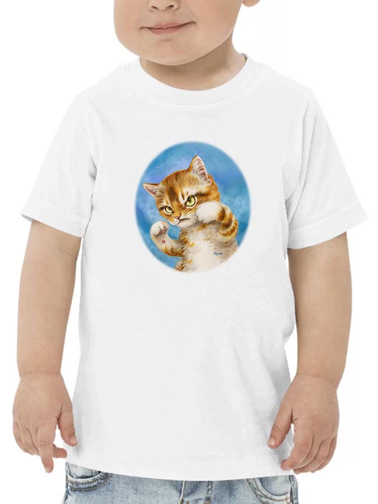 Fighting Cat T-shirt -Kayomi Harai Designs