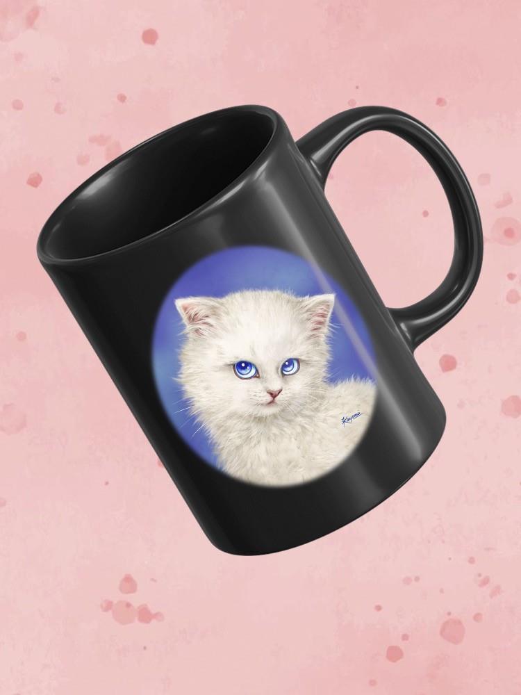 Cat Staring Mug -Kayomi Harai Designs