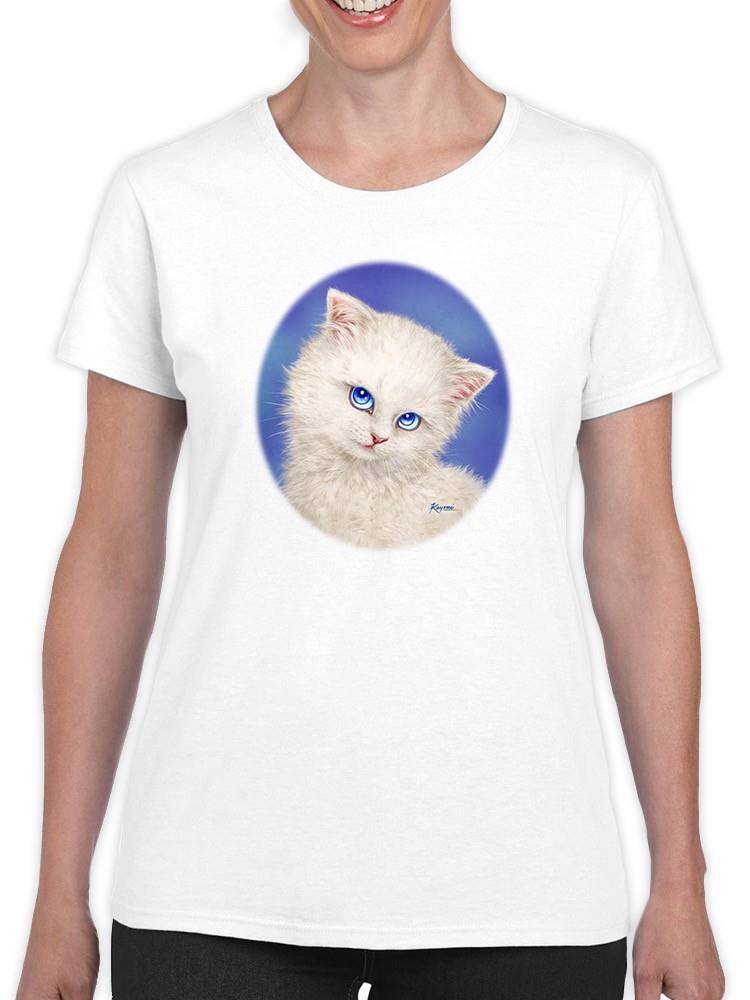 Cat Staring T-shirt -Kayomi Harai Designs