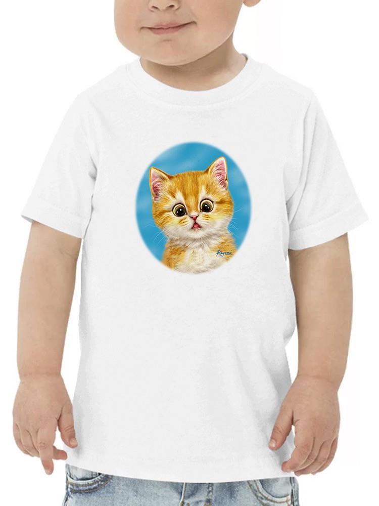 Shocked Cat T-shirt -Kayomi Harai Designs