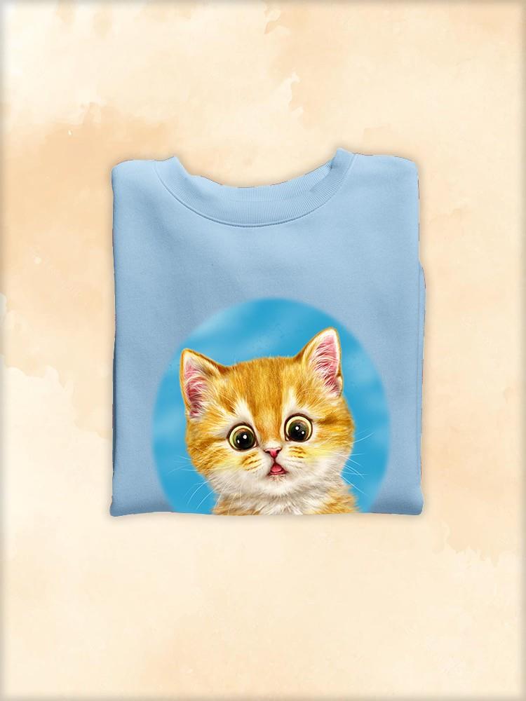 Shocked Cat Sweatshirt -Kayomi Harai Designs