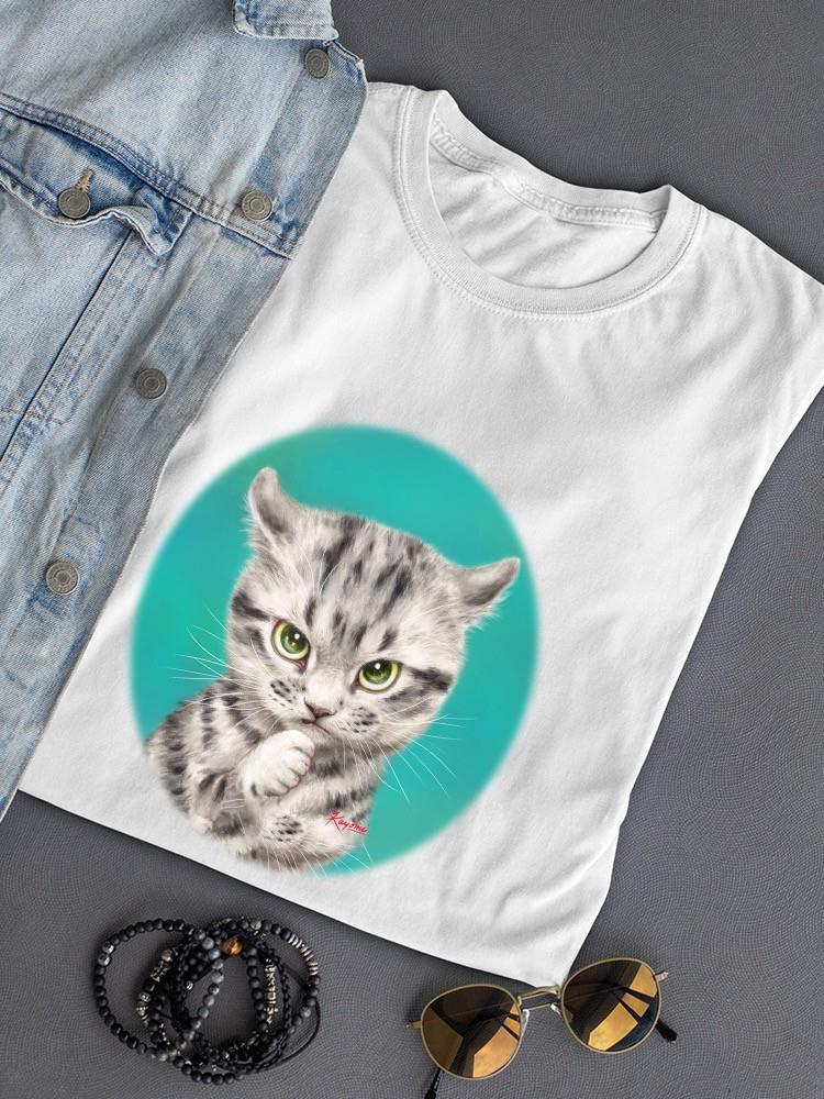 Plotting Cat T-shirt -Kayomi Harai Designs