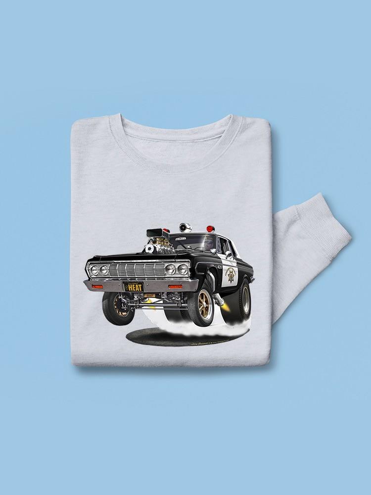 Heat Cop Car Hoodie or Sweatshirt -Larry Grossman Designs