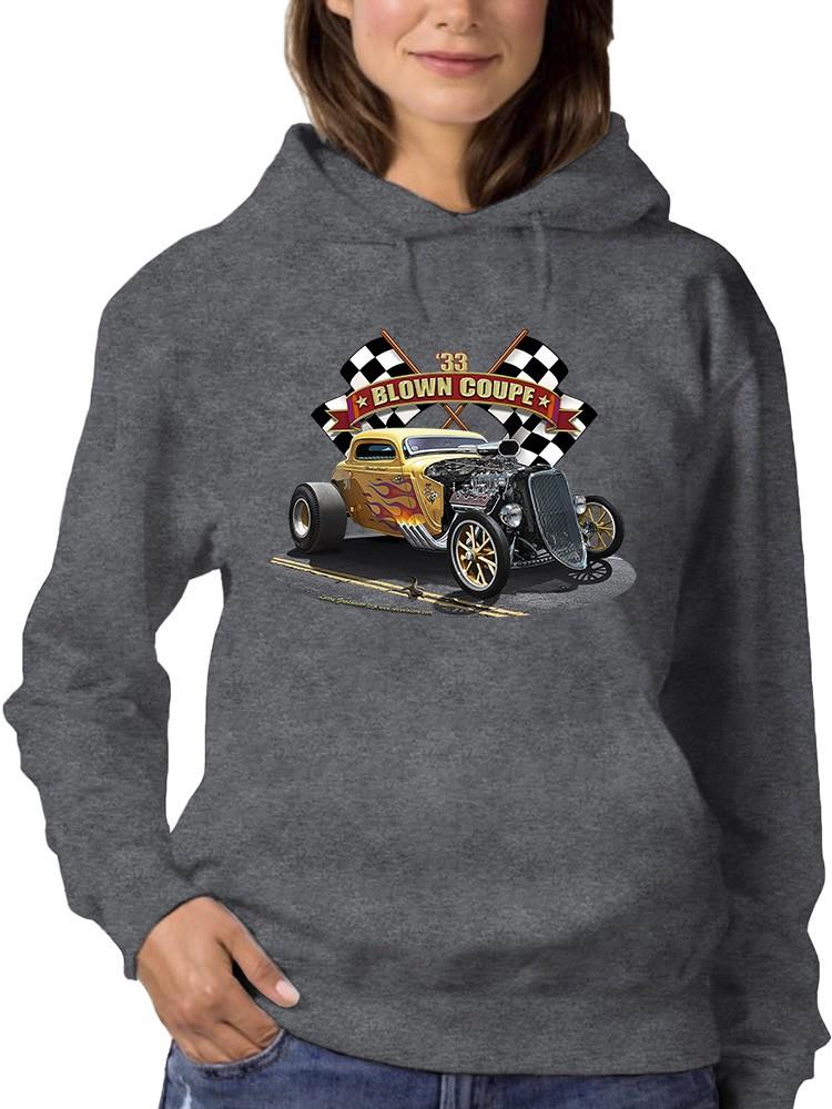 1933 Blown Coupe Hoodie or Sweatshirt -Larry Grossman Designs