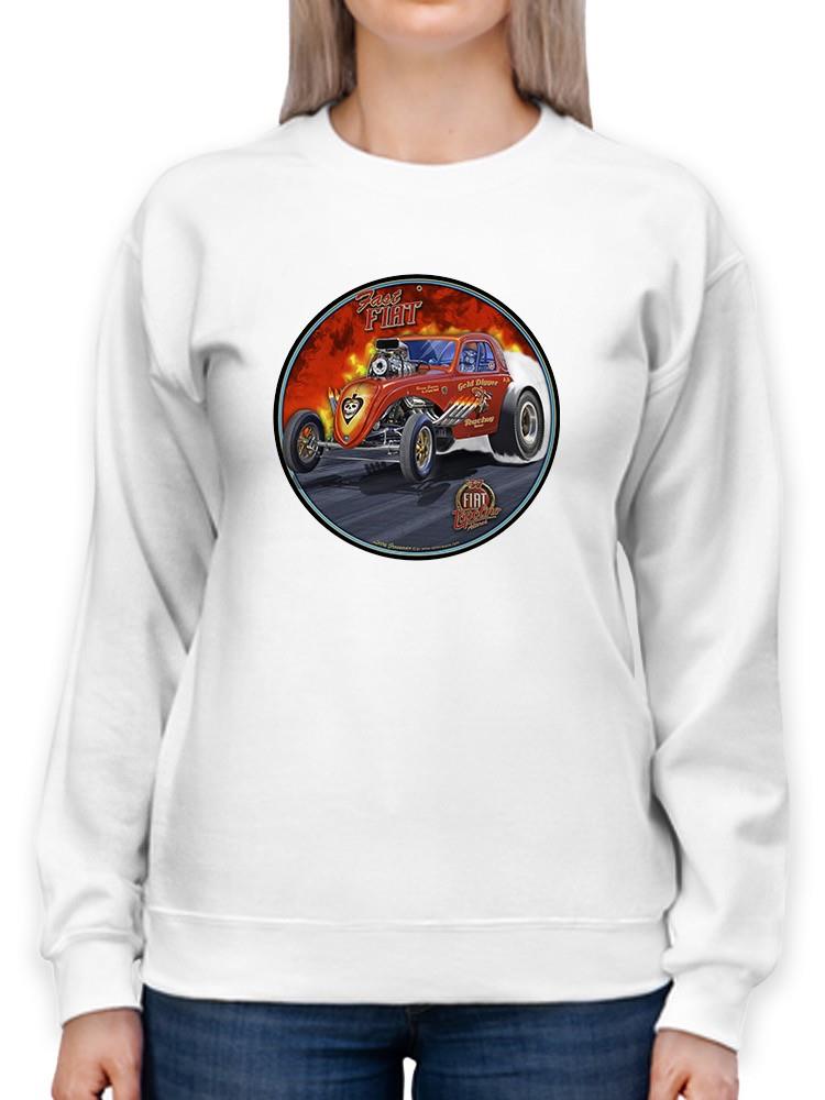 Fast Hot Rod Hoodie or Sweatshirt -Larry Grossman Designs