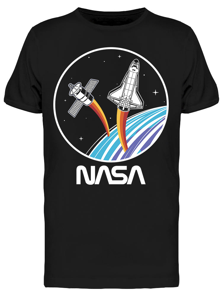 Nasa Space Satelite Men's T-shirt