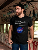 NASA Infinite Space Infinite Chances Men's T-shirt