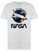 NASA Science Spacecraft Let's Find Adventure Men's T-shirt