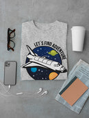 NASA Science Spacecraft Let's Find Adventure Men's T-shirt