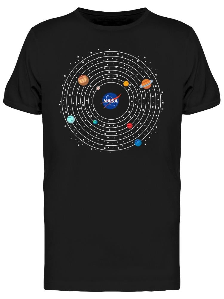 Nasa Solar System Tee Men's -NASA Designs